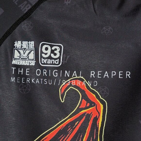 93 Brand Meerkatsu Hell Hooks Rash Guard 3XL Devil Satan - Picture 7 of 8